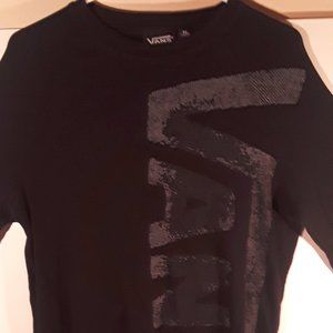 Vans mens long sleeve thermal pullover size XL